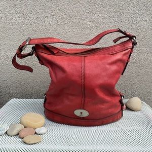 Fossil Bucket Hobo Bag